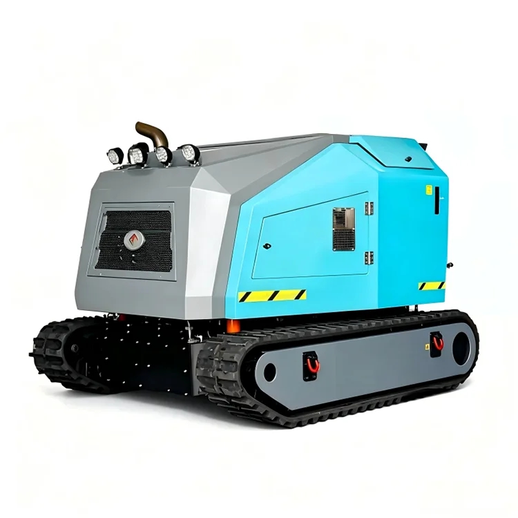 Milyen előnyei vannak a lánctalpas vízelvezető robotnak?